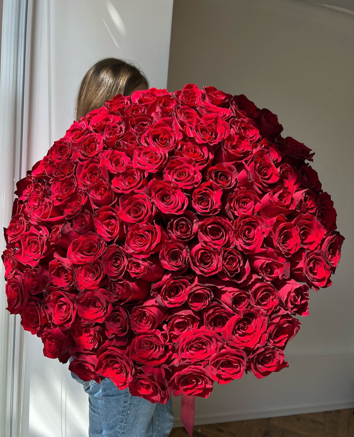 Bouquet "101 Red Roses" 70cm