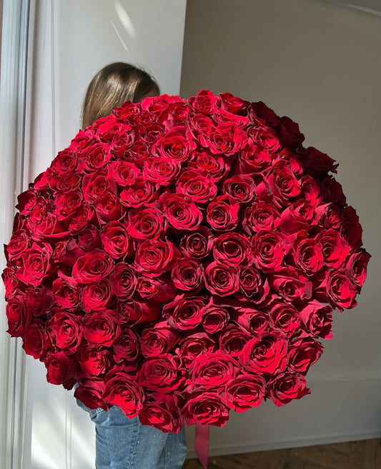 Bouquet "101 Red Roses" 70cm