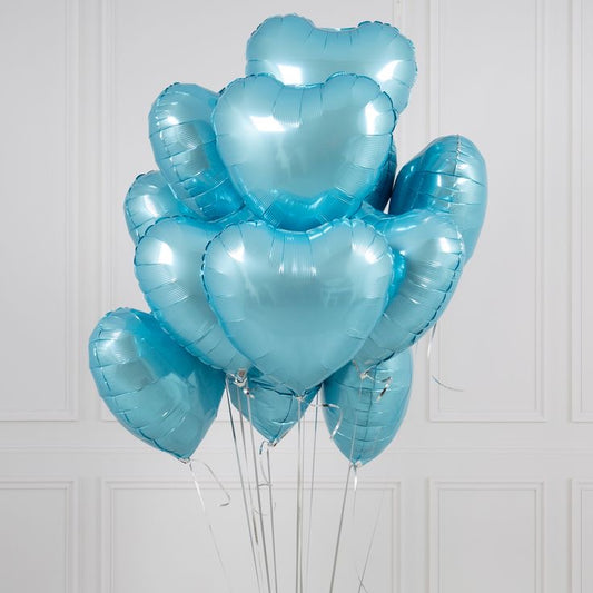 Balloons set "Blue Hearts"