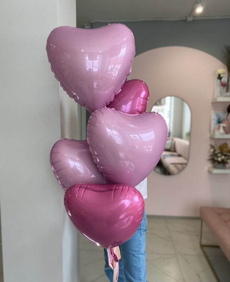 XL Balloons "Pink Hearts"